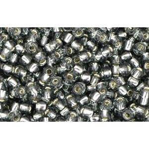 Kaufen Sie Perlen in der Schweiz cc29bf - Toho rocailles perlen 11/0 silver lined frosted grey (10g)