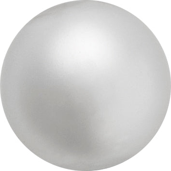 Preciosa Runde Perle Light Grey 6mm (20)