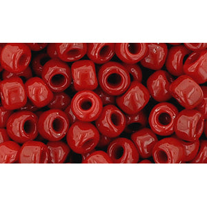 Kaufen Sie Perlen in der Schweiz cc45a - Toho beads 6/0 opaque cherry (250g)