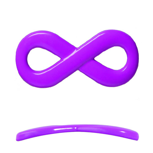 lien infini pour bracelet violet 20x35mm (1)