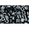 cc81 - Toho cube perlen 3mm metallic hematite (10g)