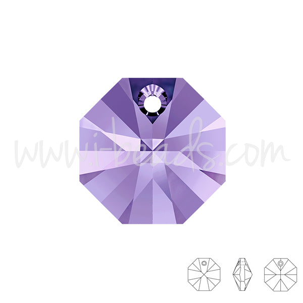 pendentif octogones swarovski tanzanite 8mm (4)