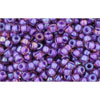 Kaufen Sie Perlen in der Schweiz cc928 - Toho rocailles perlen 11/0 rainbow rosaline/opaque purple (10g)