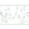 cc41 - perles Toho bugle 9mm opaque white (10g)