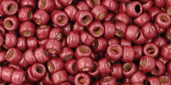 Kaufen Sie Perlen in der Schweiz ccpf564F - toho beads 8/0 matt galvanized brick red (10g)