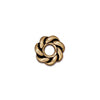 Rondell Gedreht 7.5x2mm Antik-Goldfarben (2)