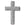 Perlengroßhändler in der Schweiz Hammerschlag Kreuz versilbert 25x40mm (1)
