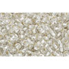 Kaufen Sie Perlen in der Schweiz Cc21 - Toho rocailles perlen 11/0 silver lined crystal (250g)