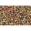 Achat cc459 - perles de rocaille Toho 15/0 gold lustered dark topaz (5g)