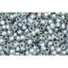 Kaufen Sie Perlen in der Schweiz cc288 - Toho rocailles perlen 11/0 inside colour crystal metallic blue lined (10g)