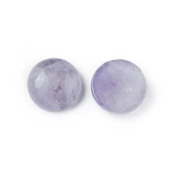 Kaufen Sie Perlen in der Schweiz Runder Cabochon 8 mm Amethyst (2)