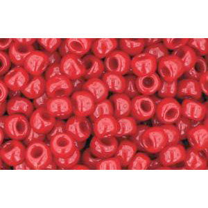 Kaufen Sie Perlen in der Schweiz cc45 - Toho rocailles perlen 8/0 opaque pepper red (10g)