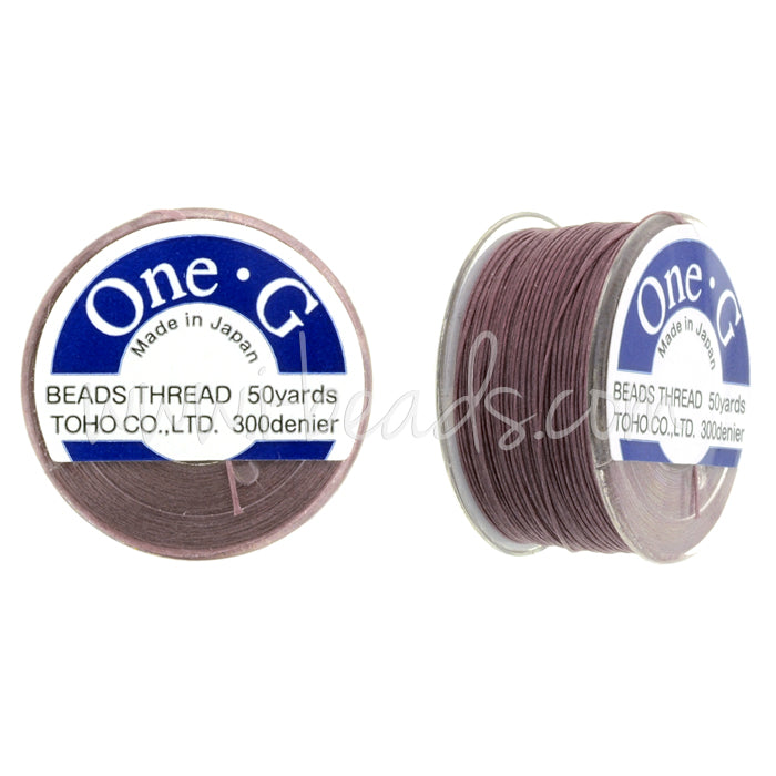 Toho One-G Perlenfaden Mauve 45m (1)