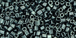 cc81 - Toho cube perlen 1.5mm metallic hematite (10g)