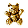 Kaufen Sie Perlen in der Schweiz Teddybär perle antik vergoldet (1)