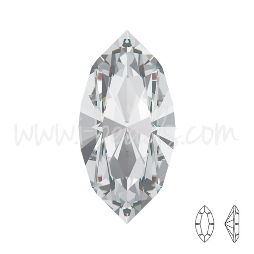 Kaufen Sie Perlen in der Schweiz Swarovski 4228 navette crystal 15x7mm (1)