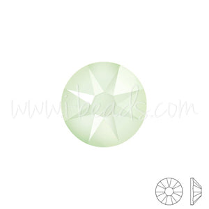 Kaufen Sie Perlen in der Schweiz Strass Swarovski 2088 flat back crystal powder green ss16-3.9mm (60)