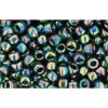 Kaufen Sie Perlen in der Schweiz cc180 - toho rocailles perlen 8/0 transparent rainbow olivine (10g)
