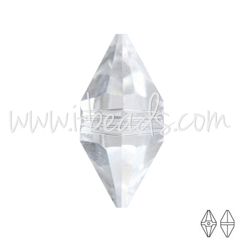 Kaufen Sie Perlen in der Schweiz Swarovski Elements 5747 double spike crystal 12x6mm (1)