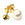 Perlengroßhändler in der Schweiz Ohrstecker mit Aufsatz für 8mm Perlen Goldfarben (2)