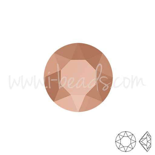 Achat Cristal Swarovski 1088 xirius chaton crystal rose gold 6mm-ss29 (6)