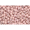 cc764 - perles de rocaille Toho 11/0 opaque pastel frosted shrimp (10g)
