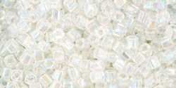 cc141 - perles Toho cube 1.5mm ceylon snowflake (10g)