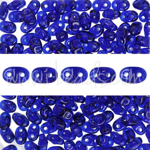 MiniDuo Perlen 2.5x4mm cobalt (10g)