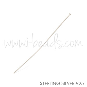 Kaufen Sie Perlen in der Schweiz Nietstifte Sterling Silber 0,65x38mm (5)