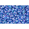 Achat cc1837 - perles de rocaille Toho 11/0 rainbow aqua/ opaque purple (10g)