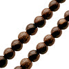 Kaufen Sie Perlen in der Schweiz Perlenstrang rund aus ebenholz 8mm (1)