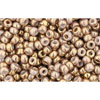 Achat cc1700 - perles de rocaille Toho 11/0 gilded marble white (10g)