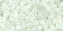Kaufen Sie Perlen in der Schweiz cc161 - Toho cube perlen 1.5mm transparent rainbow crystal (10g)
