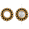 Kaufen Sie Perlen in der Schweiz Rahmen rund 11mm antik vergoldet fuer 6mm perlen (1)