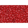 cc5c - perles de rocaille Toho 11/0 transparent ruby (10g)