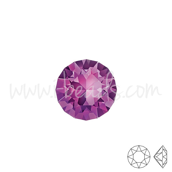 Cristal Swarovski 1088 xirius chaton amethyst 6mm-ss29 (6)