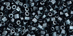 cc81 - perles Toho hexagon 2.2mm metallic hematite (10g)