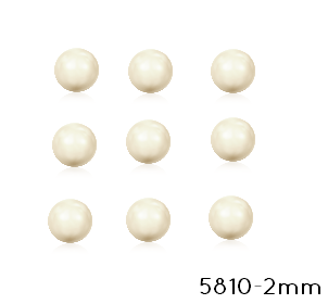 Achat 5810 Swarovski CRYSTAL CREAMROSE LIGHTPEARL 2mm (50)