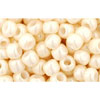 Cc123 - perles de rocaille Toho 6/0 opaque lustered light beige (250g)