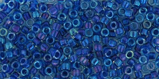 Kaufen Sie Perlen in der Schweiz cc189- Toho Treasure beads 11/0 Caribbean Blue Lined (5gr)