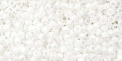Kaufen Sie Perlen in der Schweiz cc121 - Toho treasure perlen 11/0 Opaque Lustered White (5g)
