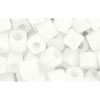 cc41 - perles Toho cube 4mm opaque white (10g)