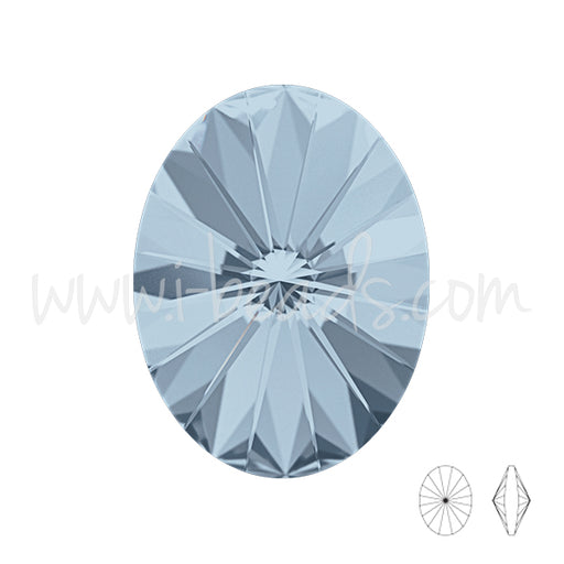Kaufen Sie Perlen in der Schweiz Swarovski 4122 Oval Rivoli crystal blue shade 14x10.5mm (1)