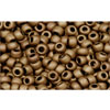 Cc702 - perles de rocaille Toho 11/0 matt colour dark copper (10g)