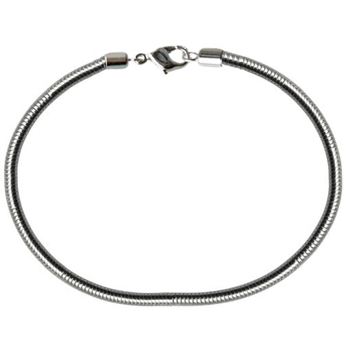 Achat Bracelet rhodium Swarovski pour becharmed 19cm (1)