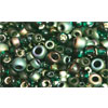 Mix de perles Toho bonsai-green/black (10g)