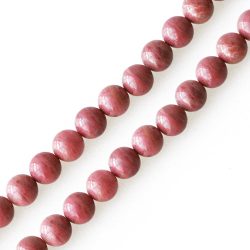 Achat Perles rondes jaspe rose 4mm sur fil (1)