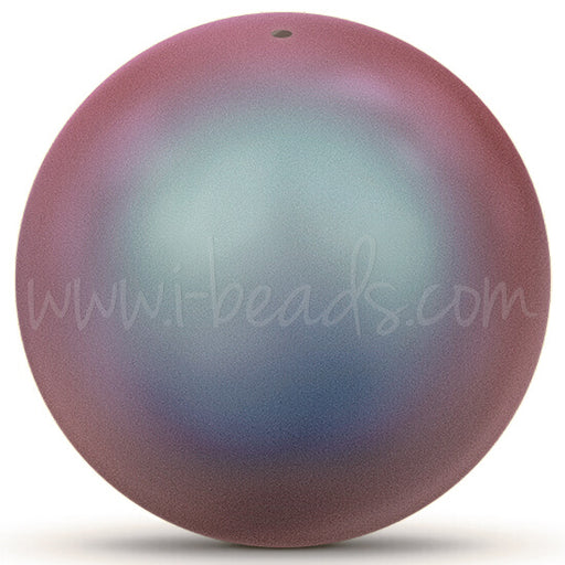 Kaufen Sie Perlen in der Schweiz 5810 Swarovski crystal iridescent red pearl 12mm (5)