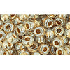 cc989 - Toho rocailles perlen 6/0 gold lined crystal (10g)