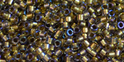 Kaufen Sie Perlen in der Schweiz cc262 - Toho Treasure perlen 11/0 inside colour crystal/gold lined (5g)